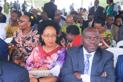 PERMANENT SECRETARY CATHERINE BITARAKWATE MUSINGWIIRE AND COMMISSIONER PLANNING, MONITORING AND EVALUATION EDWARD FREDRICK WALUGEMBE ATTENDS 34TH NRM DAY CELEBRATIONS AT IBANDA DISTRICT